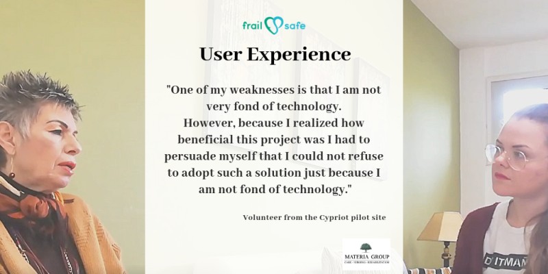 A user’s experience with FrailSafe
